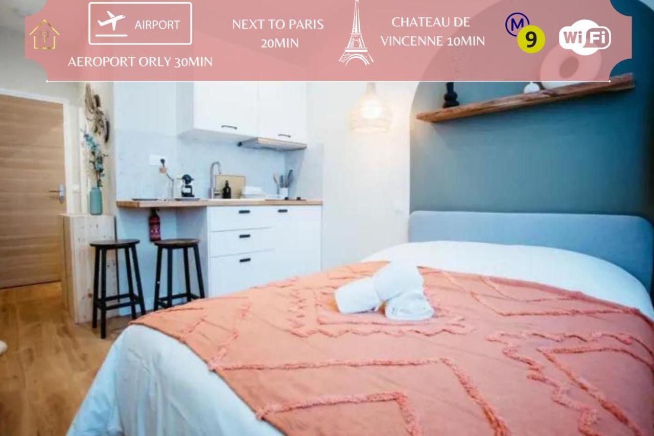Cosy Appart Hotel Next To Paris Montreuil  Exteriér fotografie